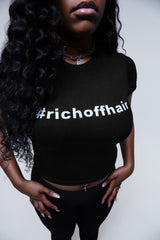 Rich Off Hair Crop Top